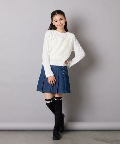 a.v.v / アー・ヴェ・ヴェ ニット・セーター | [120-160]リボンヤーンニットベストセット | 詳細17