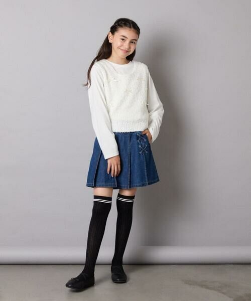 a.v.v / アー・ヴェ・ヴェ ニット・セーター | [120-160]リボンヤーンニットベストセット | 詳細18