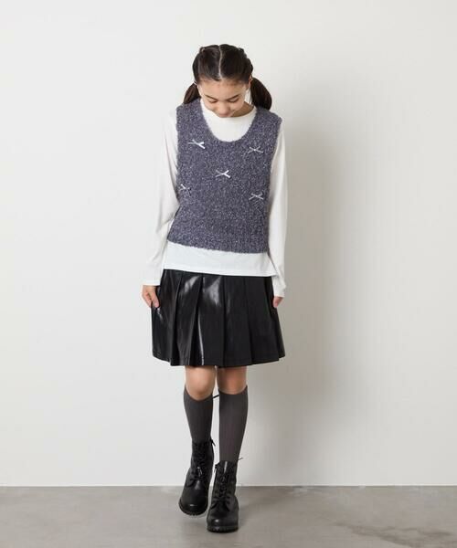 a.v.v / アー・ヴェ・ヴェ ニット・セーター | [120-160]リボンヤーンニットベストセット | 詳細23