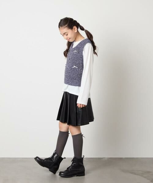 a.v.v / アー・ヴェ・ヴェ ニット・セーター | [120-160]リボンヤーンニットベストセット | 詳細27