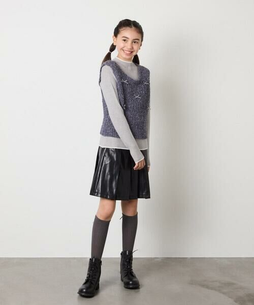 a.v.v / アー・ヴェ・ヴェ ニット・セーター | [120-160]リボンヤーンニットベストセット | 詳細29