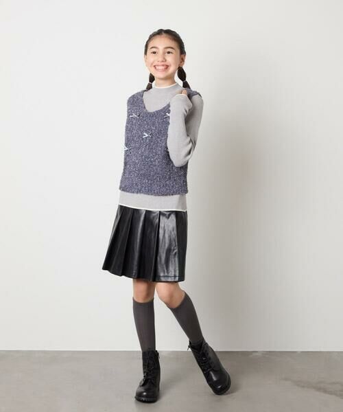 a.v.v / アー・ヴェ・ヴェ ニット・セーター | [120-160]リボンヤーンニットベストセット | 詳細30