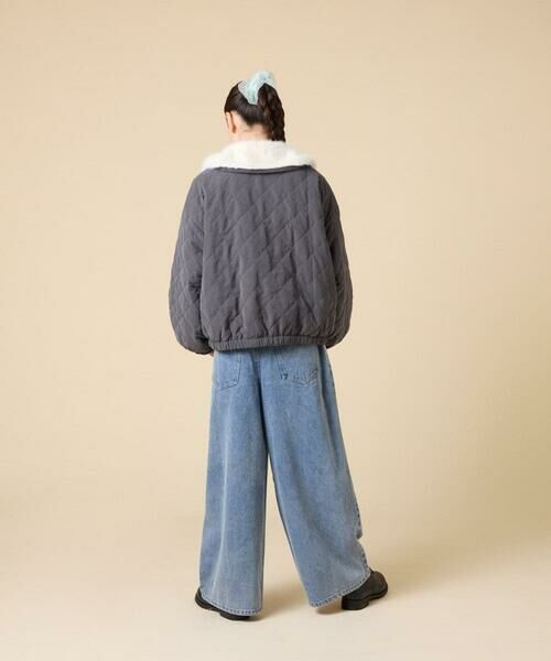 a.v.v / アー・ヴェ・ヴェ その他アウター | [130-160]【お家で洗える】衿付きキルトボアジャケット | 詳細20