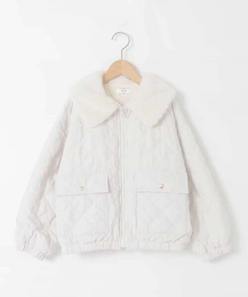 a.v.v / アー・ヴェ・ヴェ その他アウター | [130-160]【お家で洗える】衿付きキルトボアジャケット | 詳細21