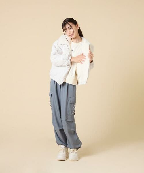 a.v.v / アー・ヴェ・ヴェ その他アウター | [130-160]【お家で洗える】衿付きキルトボアジャケット | 詳細3