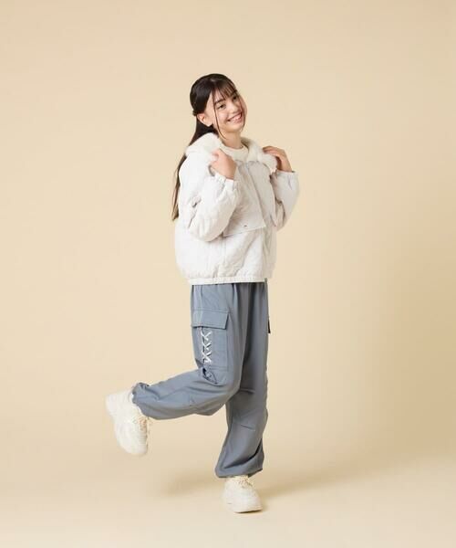 a.v.v / アー・ヴェ・ヴェ その他アウター | [130-160]【お家で洗える】衿付きキルトボアジャケット | 詳細6
