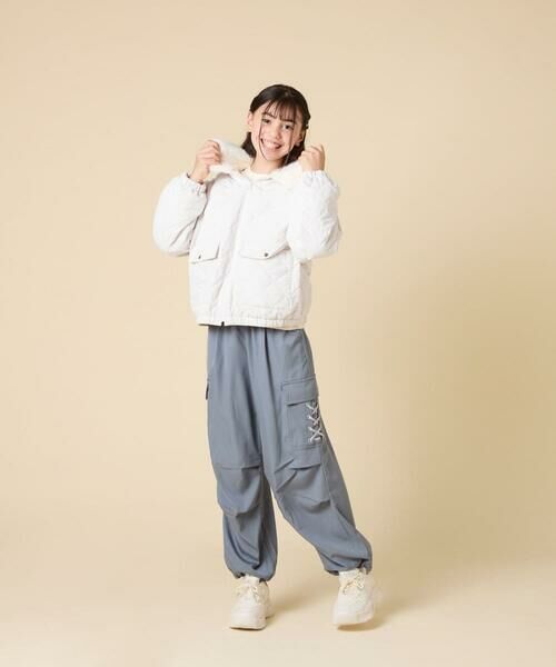 a.v.v / アー・ヴェ・ヴェ その他アウター | [130-160]【お家で洗える】衿付きキルトボアジャケット | 詳細7