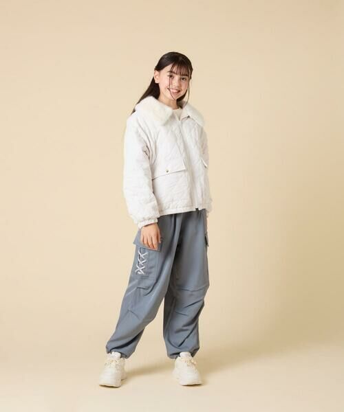 a.v.v / アー・ヴェ・ヴェ その他アウター | [130-160]【お家で洗える】衿付きキルトボアジャケット | 詳細8