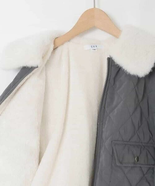 a.v.v / アー・ヴェ・ヴェ その他アウター | [130-160]【お家で洗える】衿付きキルトボアジャケット | 詳細26