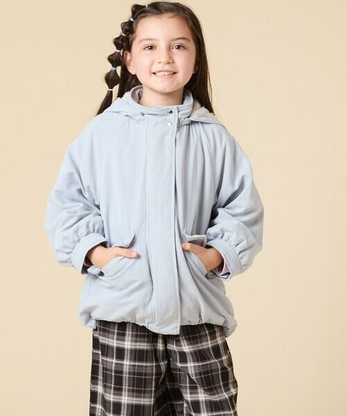 a.v.v / アー・ヴェ・ヴェ その他アウター | [120-160]【フード取り外し可能/お家で洗える】裏ボアマウンテンパーカー | 詳細1