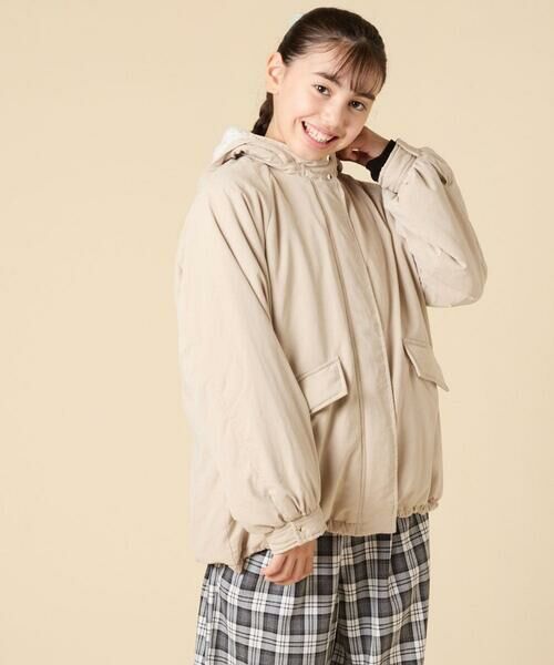 a.v.v / アー・ヴェ・ヴェ その他アウター | [120-160]【フード取り外し可能/お家で洗える】裏ボアマウンテンパーカー | 詳細12