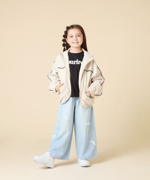 a.v.v / アー・ヴェ・ヴェ その他アウター | [130-160]配色ラインギャザーブルゾン | 詳細13