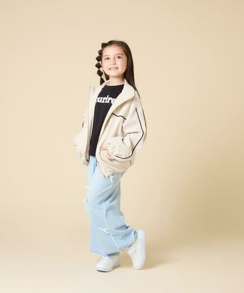 a.v.v / アー・ヴェ・ヴェ その他アウター | [130-160]配色ラインギャザーブルゾン | 詳細15