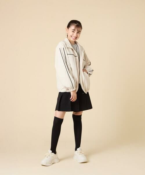 a.v.v / アー・ヴェ・ヴェ その他アウター | [130-160]配色ラインギャザーブルゾン | 詳細7