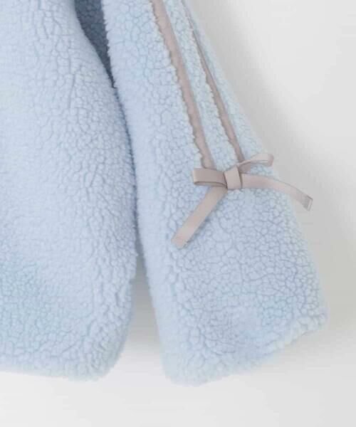 a.v.v / アー・ヴェ・ヴェ その他アウター | 【お家で洗える/ラインリボンがカワイイ/今から冬まで長く着られる】[120-160]ラインスリーブボアブルゾン | 詳細28