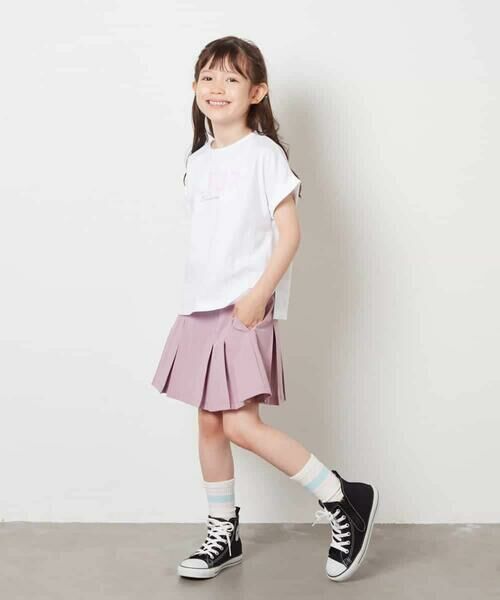 a.v.v / アー・ヴェ・ヴェ カットソー | [100-130]オーロラスパンコールロゴTシャツ | 詳細17