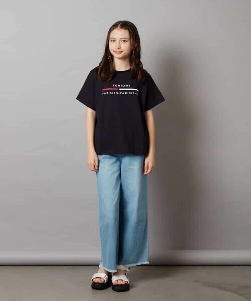 a.v.v / アー・ヴェ・ヴェ カットソー | 【接触冷感】[140-150]ロゴアソートTシャツ | 詳細15