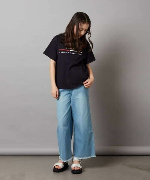 a.v.v / アー・ヴェ・ヴェ カットソー | 【接触冷感】[140-150]ロゴアソートTシャツ | 詳細19