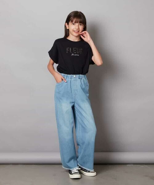 a.v.v / アー・ヴェ・ヴェ カットソー | [160]オーロラスパンコールロゴTシャツ | 詳細23