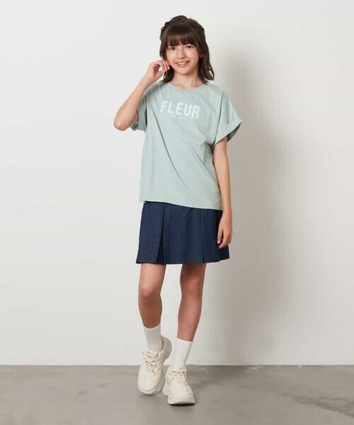 a.v.v / アー・ヴェ・ヴェ カットソー | [160]オーロラスパンコールロゴTシャツ | 詳細5