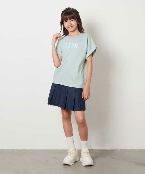 a.v.v / アー・ヴェ・ヴェ カットソー | [160]オーロラスパンコールロゴTシャツ | 詳細6