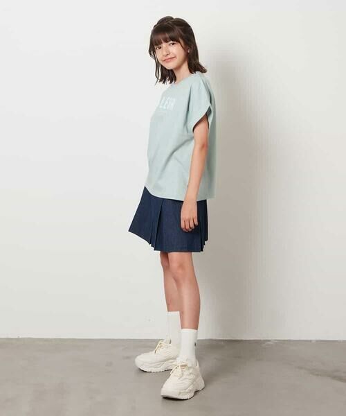 a.v.v / アー・ヴェ・ヴェ カットソー | [160]オーロラスパンコールロゴTシャツ | 詳細8