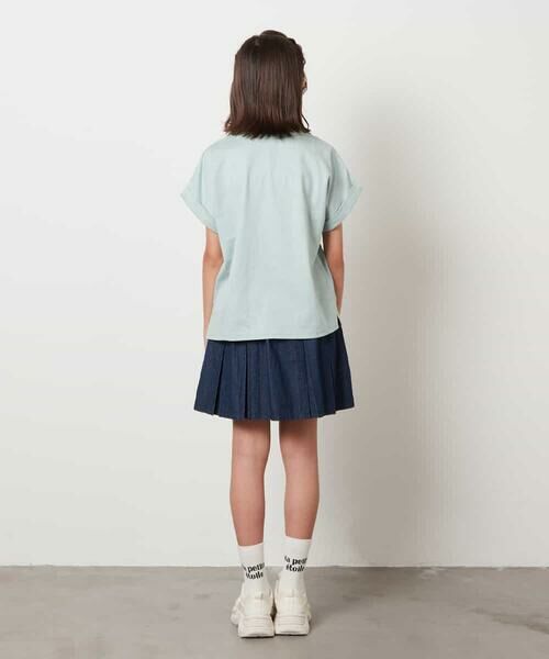 a.v.v / アー・ヴェ・ヴェ カットソー | [160]オーロラスパンコールロゴTシャツ | 詳細9