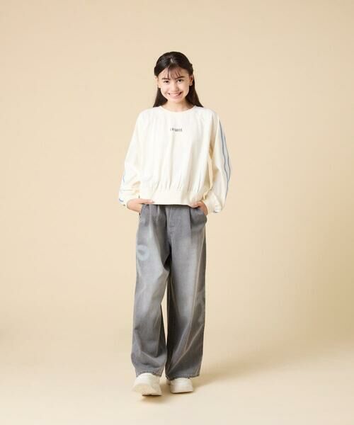 a.v.v / アー・ヴェ・ヴェ カットソー | [130-160]配色ラインロンＴ | 詳細10