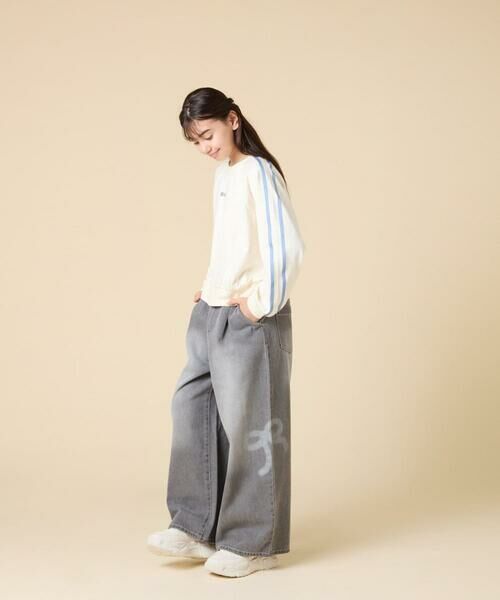 a.v.v / アー・ヴェ・ヴェ カットソー | [130-160]配色ラインロンＴ | 詳細11