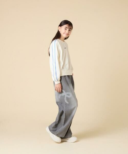 a.v.v / アー・ヴェ・ヴェ カットソー | [130-160]配色ラインロンＴ | 詳細12