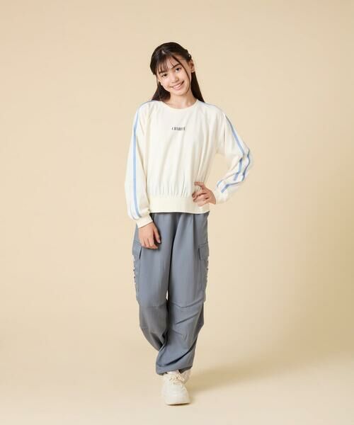 a.v.v / アー・ヴェ・ヴェ カットソー | [130-160]配色ラインロンＴ | 詳細4