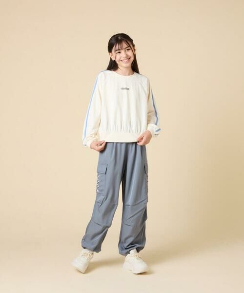 a.v.v / アー・ヴェ・ヴェ カットソー | [130-160]配色ラインロンＴ | 詳細5