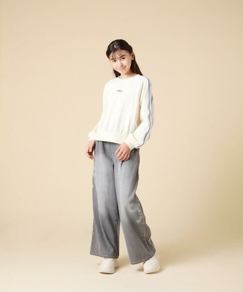 a.v.v / アー・ヴェ・ヴェ カットソー | [130-160]配色ラインロンＴ | 詳細8
