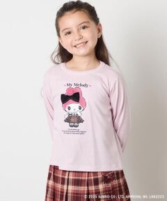 【数量限定】[100-140]［マイメロディ／クロミ］スパンコールロンT