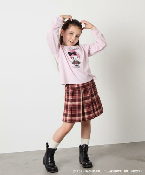 a.v.v / アー・ヴェ・ヴェ カットソー | 【数量限定】[100-140]［マイメロディ／クロミ］スパンコールロンT | 詳細10