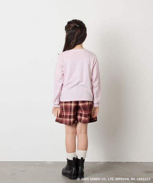 a.v.v / アー・ヴェ・ヴェ カットソー | 【数量限定】[100-140]［マイメロディ／クロミ］スパンコールロンT | 詳細13