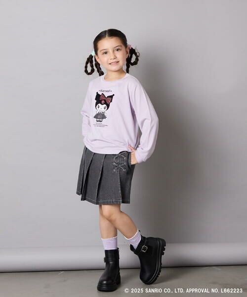 a.v.v / アー・ヴェ・ヴェ カットソー | 【数量限定】[100-140]［マイメロディ／クロミ］スパンコールロンT | 詳細18