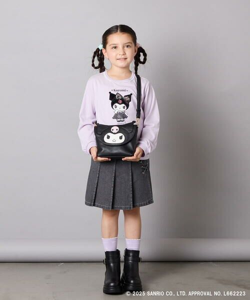 a.v.v / アー・ヴェ・ヴェ カットソー | 【数量限定】[100-140]［マイメロディ／クロミ］スパンコールロンT | 詳細22