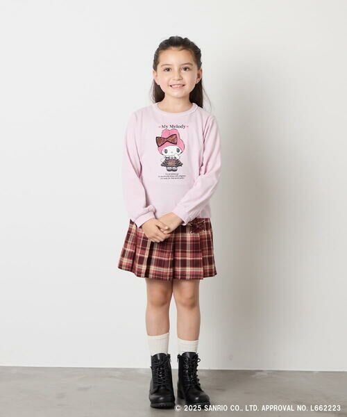 a.v.v / アー・ヴェ・ヴェ カットソー | 【数量限定】[100-140]［マイメロディ／クロミ］スパンコールロンT | 詳細4