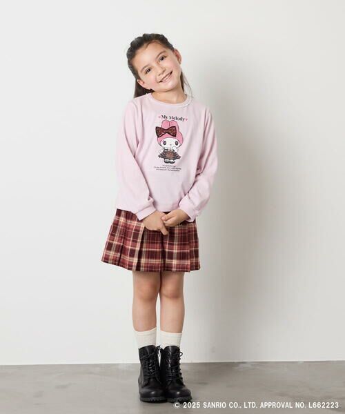 a.v.v / アー・ヴェ・ヴェ カットソー | 【数量限定】[100-140]［マイメロディ／クロミ］スパンコールロンT | 詳細6