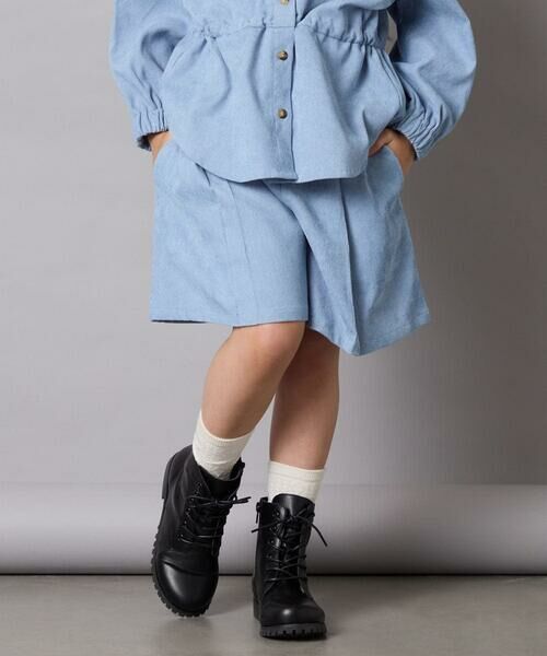 a.v.v / アー・ヴェ・ヴェ ショート・ハーフ・半端丈パンツ | 【セットアップ可能】[120-160]ブライトコールショーパン | 詳細1