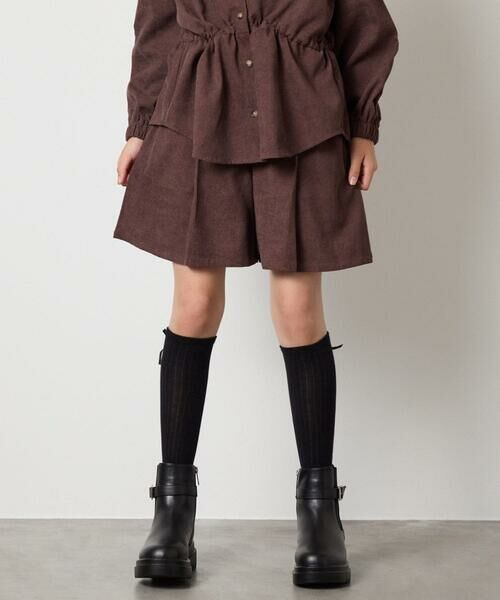 a.v.v / アー・ヴェ・ヴェ ショート・ハーフ・半端丈パンツ | 【セットアップ可能】[120-160]ブライトコールショーパン | 詳細13