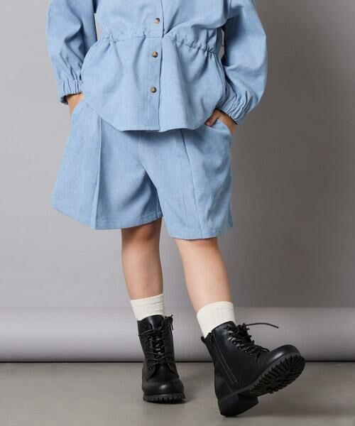 a.v.v / アー・ヴェ・ヴェ ショート・ハーフ・半端丈パンツ | 【セットアップ可能】[120-160]ブライトコールショーパン | 詳細2