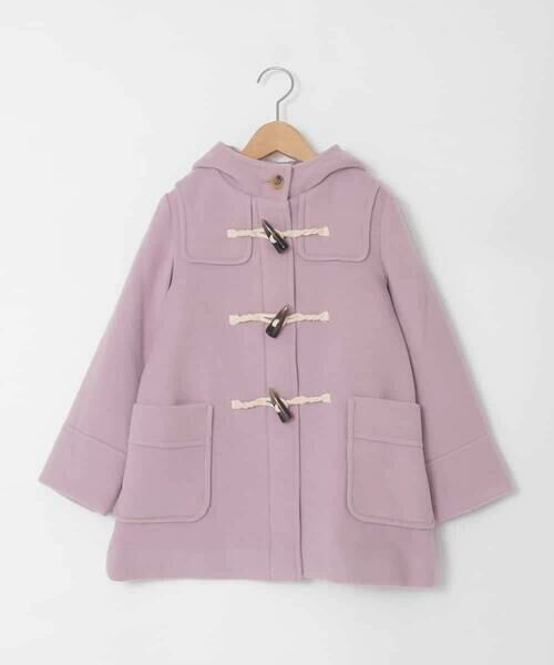 a.v.v / アー・ヴェ・ヴェ その他アウター | [100-160]【アウター人気NO.１】【選べる５色展開/お家で洗える】ライトフェイクウールダッフルコート | 詳細1