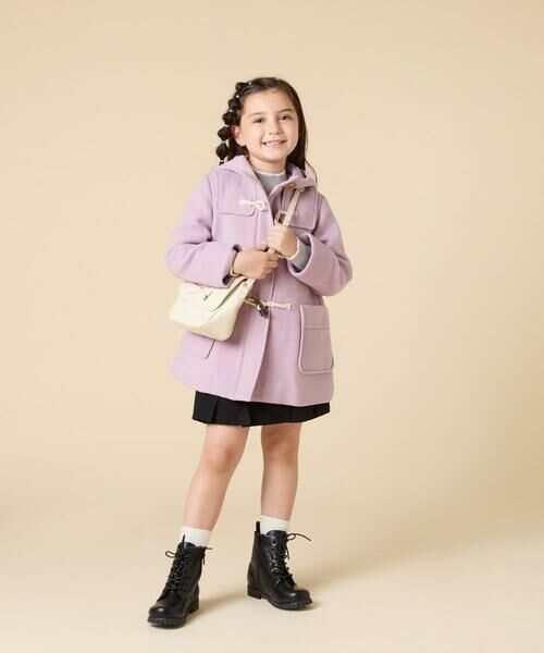 a.v.v / アー・ヴェ・ヴェ その他アウター | [100-160]【アウター人気NO.１】【選べる５色展開/お家で洗える】ライトフェイクウールダッフルコート | 詳細21