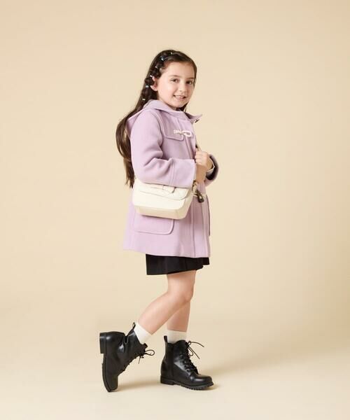 a.v.v / アー・ヴェ・ヴェ その他アウター | [100-160]【アウター人気NO.１】【選べる５色展開/お家で洗える】ライトフェイクウールダッフルコート | 詳細22