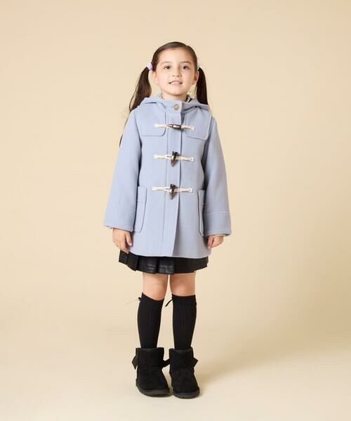 a.v.v / アー・ヴェ・ヴェ その他アウター | [100-160]【アウター人気NO.１】【選べる５色展開/お家で洗える】ライトフェイクウールダッフルコート | 詳細29