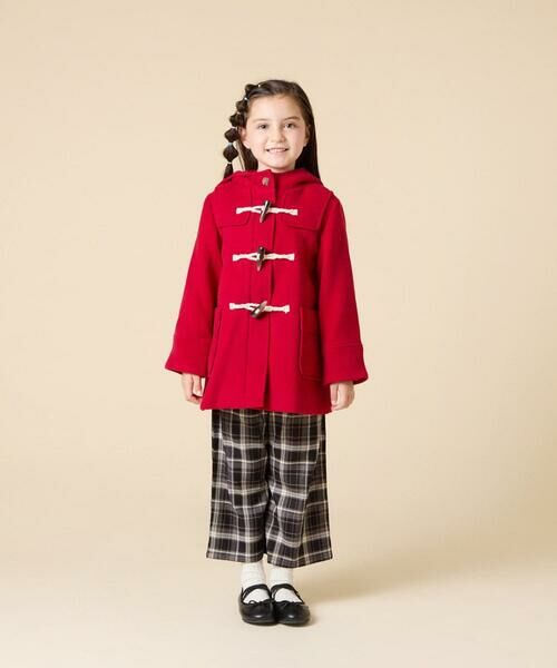 a.v.v / アー・ヴェ・ヴェ その他アウター | [100-160]【アウター人気NO.１】【選べる５色展開/お家で洗える】ライトフェイクウールダッフルコート | 詳細5