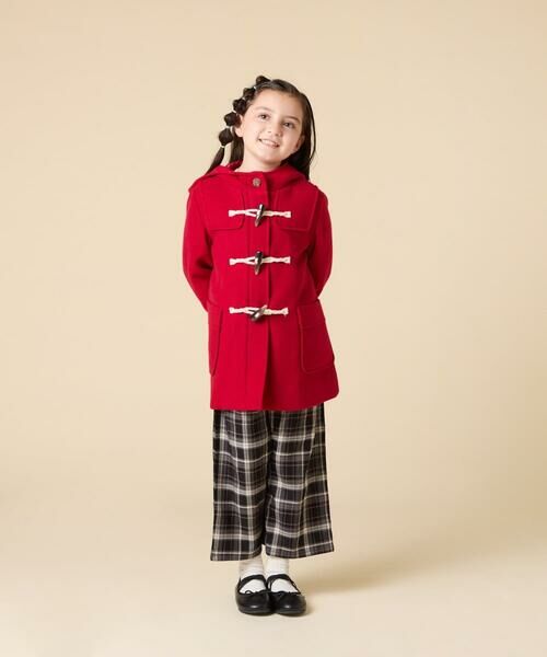 a.v.v / アー・ヴェ・ヴェ その他アウター | [100-160]【アウター人気NO.１】【選べる５色展開/お家で洗える】ライトフェイクウールダッフルコート | 詳細6