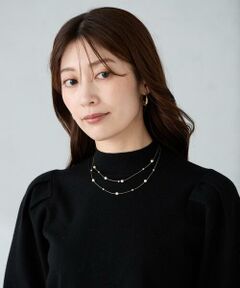 a.v.v / アー・ヴェ・ヴェ ネックレス・ペンダント・チョーカー | パールコンビ2連ネックレス